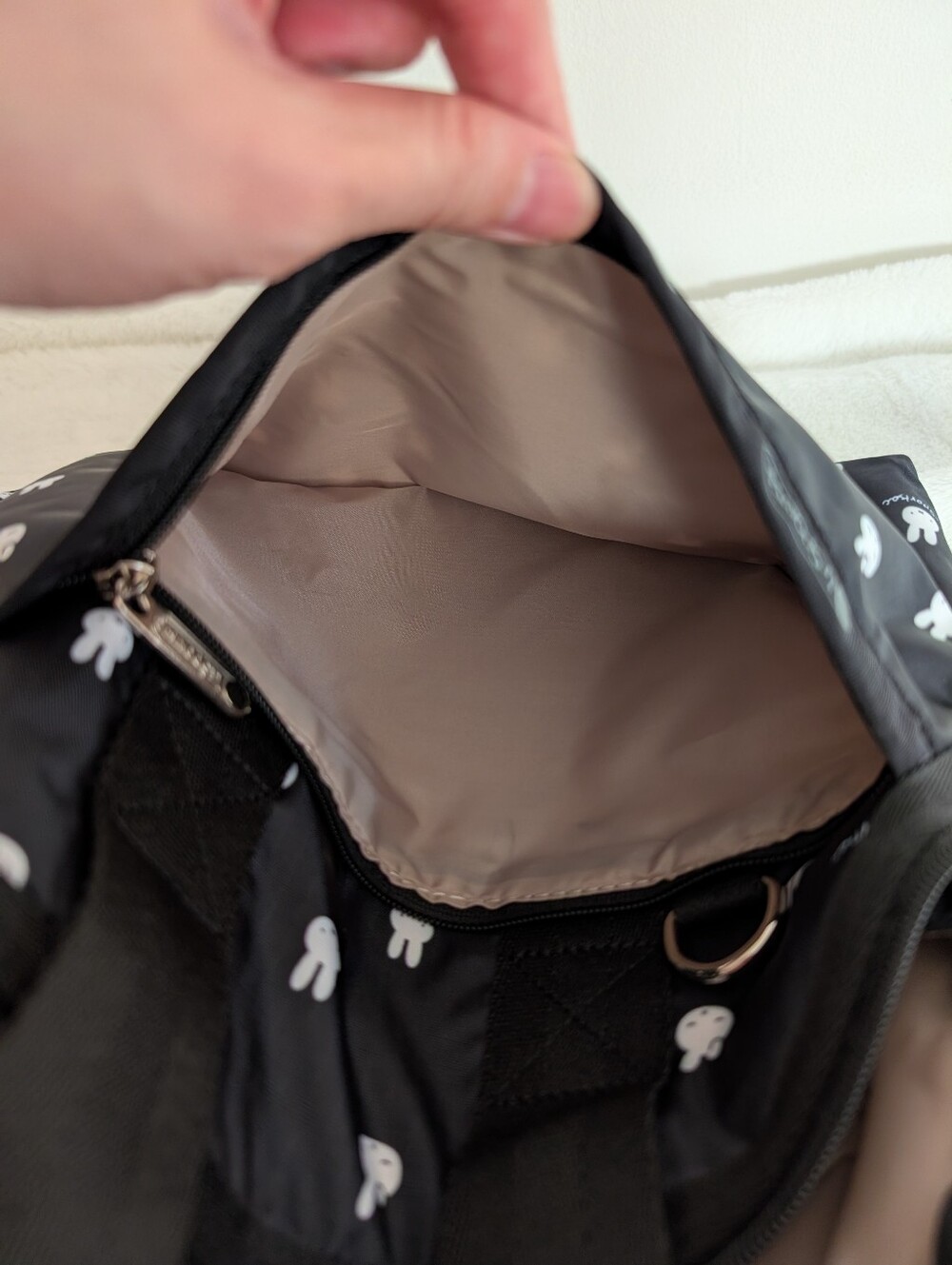 LeSportsac Miffy Domed Bowler Bowling Crossbody Bag - Picture 14 of 15
